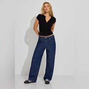 NWOT Garage Low Rise Baggy Jeans, Sz 15/32